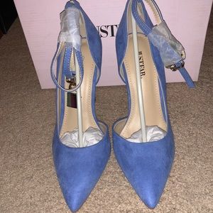 Faux Suede Pump
